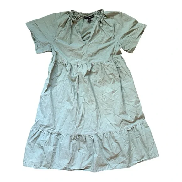 A Pea In The Pod 'Raglan' Green Short Sleeve Dress Size S Maternity Dress - Picture 6 of 10